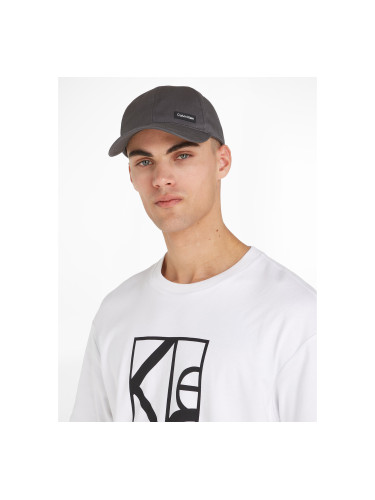 Шапка с козирка Calvin Klein Essential Patch Bb Cap K50K510487 Сив