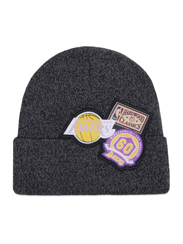 Шапка Mitchell & Ness Logo Patch HCFK4341 Черен