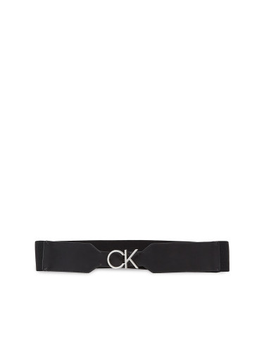 Дамски колан Calvin Klein Re-Lock Waist Belt 50Mm K60K611104 Черен