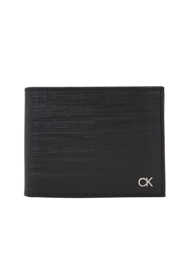 Мъжки портфейл Calvin Klein Ck Must Trifold 10Cc W/Coin K50K510878 Черен