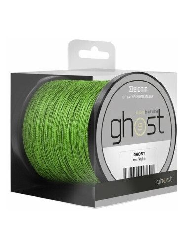 Delphin Ghost 8+1 Green 0,23 mm 300 m 13,6 kg Плетена линия