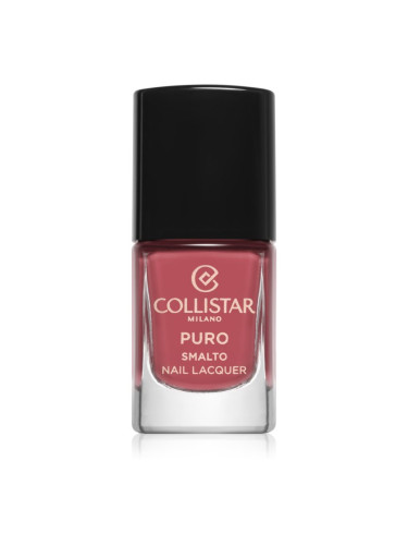 Collistar Puro Long-Lasting Nail Lacquer дълготраен лак за нокти цвят 102 Rosa Antico 10 мл.
