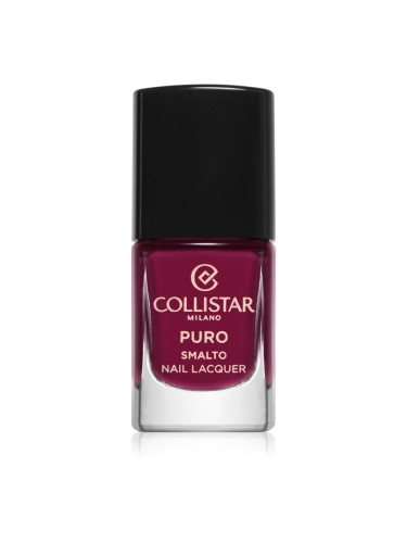Collistar Puro Long-Lasting Nail Lacquer дълготраен лак за нокти цвят 114 Warm Mauve 10 мл.