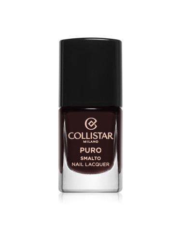 Collistar Puro Long-Lasting Nail Lacquer дълготраен лак за нокти цвят 581 Rossonero 10 мл.