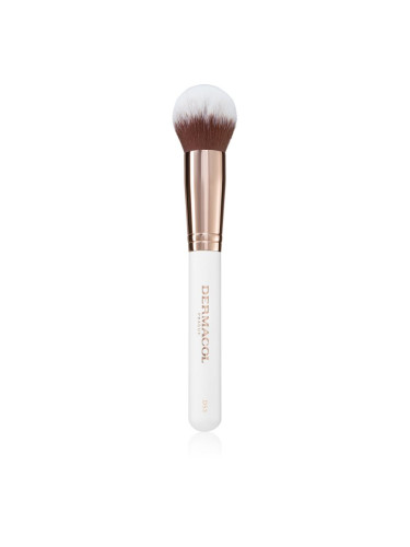 Dermacol Accessories Master Brush by PetraLovelyHair четка за контуриране и бронзър D53 Rose Gold 1 бр.