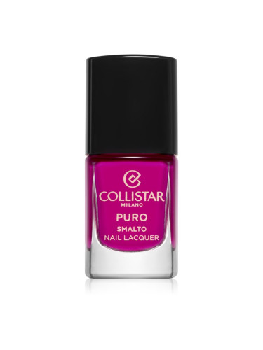 Collistar Puro Long-Lasting Nail Lacquer дълготраен лак за нокти цвят 551 Fucsia 10 мл.