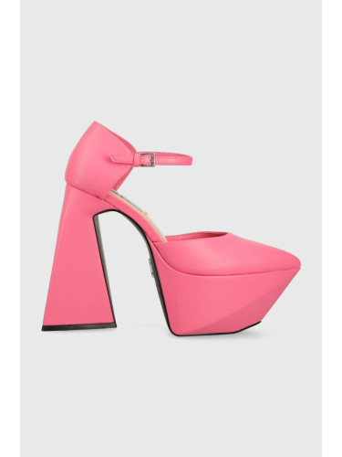 Обувки с дебел ток Steve Madden Secretz в розово с висок ток SM11002600