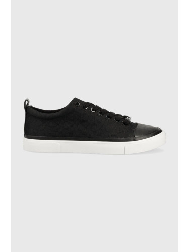 Ниски кецове Calvin Klein VULC LACE UP - MONO в черно HW0HW01777