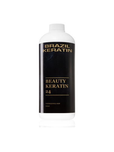 Brazil Keratin Keratin Treatment 24 специална заздравяваща грижа за изглаждане и възстановяване на увредена коса 550 мл.
