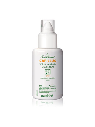 Cannaderm Capillus Caffeine hair serum серум за коса с кофеин 40 мл.