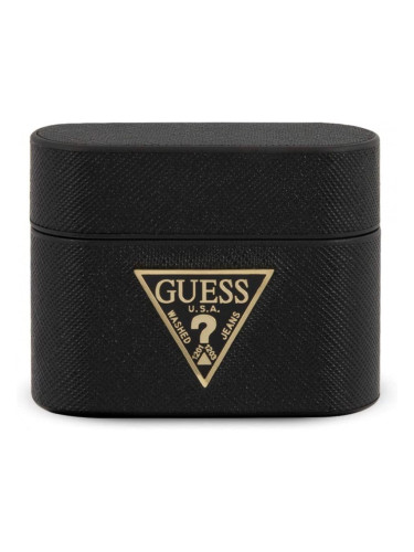 Apple AirPods Pro Guess Saffiano Collection Hard Case, GUACAPVSATMLLG, GUACAPVSATMLRE