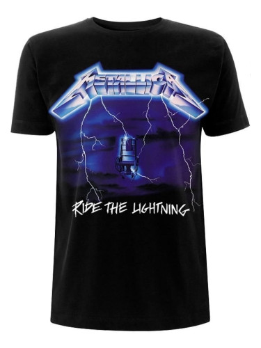 Metallica Риза Ride The Lightning Tracks Unisex Black S