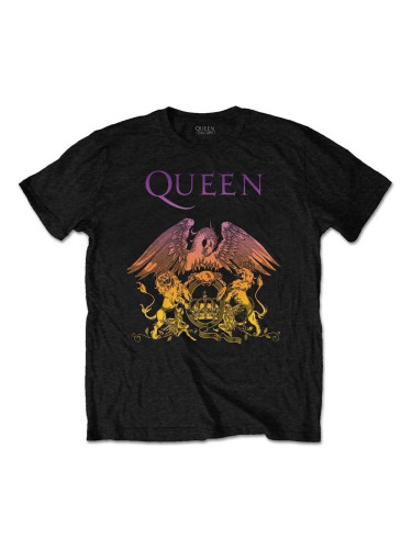 Queen Риза Gradient Crest Unisex Black 2XL