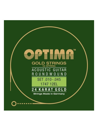 Optima 1747-12EL 24K Gold Acoustics