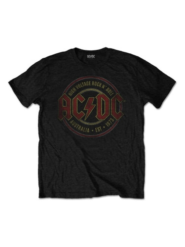 AC/DC Риза Est. 1976 Black XL