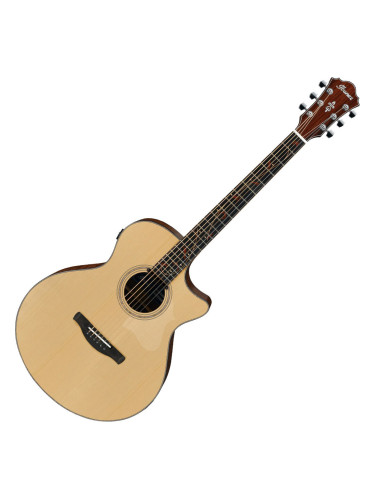 Ibanez AE275BT-LGS Natural Електро-акустична китара Джъмбо