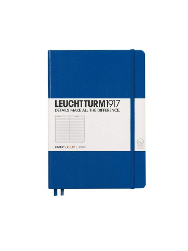 Тефтер А5 Leuchtturm1917 Notebook Medium Royal, твърди корици