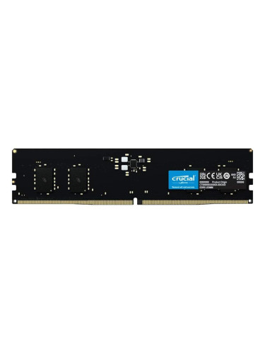 Памет Crucial 16GB DDR5-4800 UDIMM CL40 (16Gbit) CT16G48C40U5 CT16G48C40U5