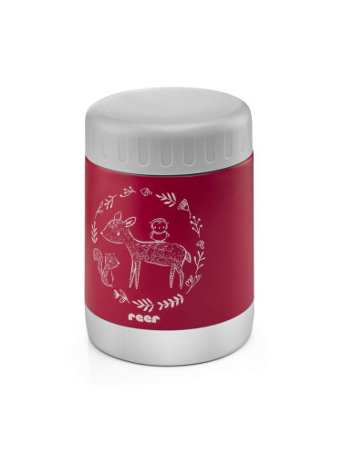 Reer Термо кутия за съхранение на храна, Розова, 300 ml, 90412 