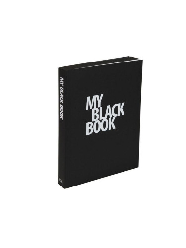 Тефтер Nava - "My Black Book", A5