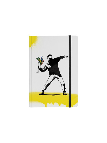 Бележник Pininfarina - Banksy Collection, Flower, A5