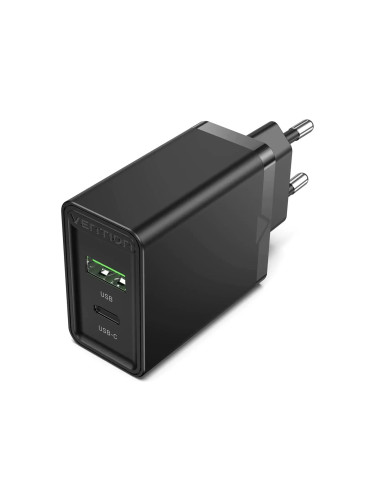 Vention бързо зарядно Fast Charger Wall - QC4.0, PD Type-C + QC3.0 USB