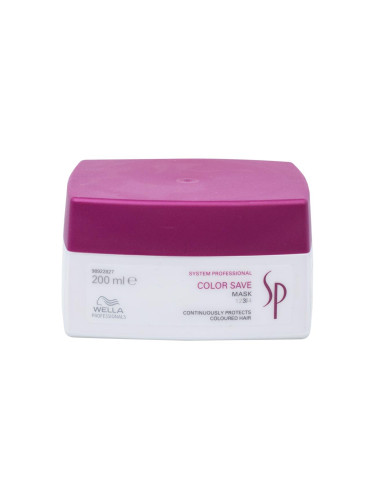 Wella Professionals SP Color Save Маска за коса за жени 200 ml