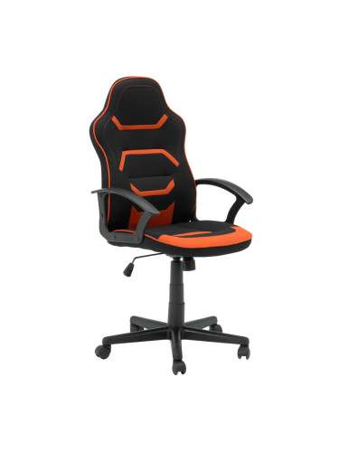 Геймърски стол   - черен - оранжев