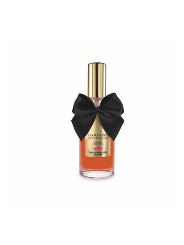 BIJOUX INDISCRETS LIGHT MY FIRE - Wild Strawberry Warming Oil Масло за тяло унисекс 100ml