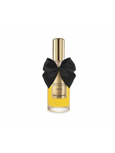 BIJOUX INDISCRETS LIGHT MY FIRE - Soft Caramel Warming Oil Масло за тяло унисекс 100ml