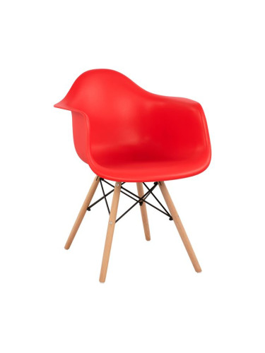 Кресло - червен цвят