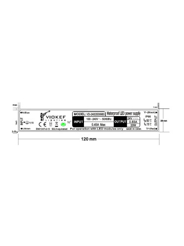 Захарнване, Драйвер 20W 24W