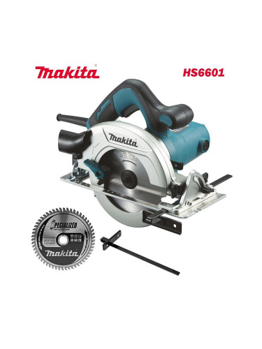 Циркуляр електрически, ръчен, Makita HS6601, 1050W, 165 мм
