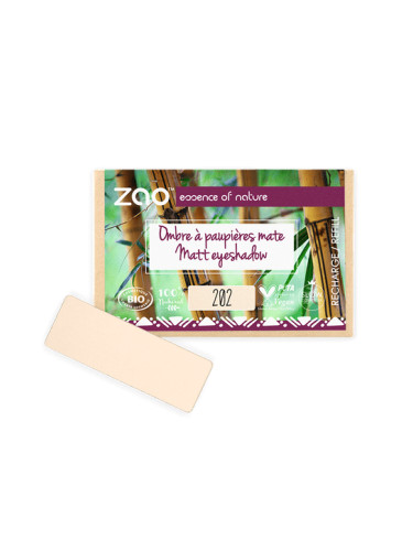 ZAO Organic - Матови сенки за очи - пълнител