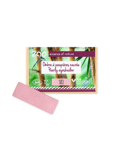 ZAO Organic - Перлени сенки за очи - пълнител