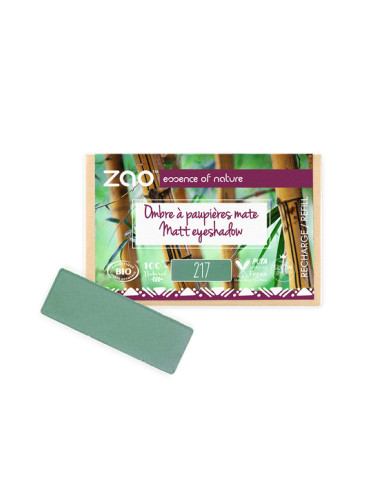 ZAO Organic - Матови сенки за очи - пълнител