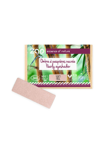 ZAO Organic - Перлени сенки за очи - пълнител