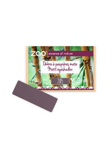 ZAO Organic - Матови сенки за очи - пълнител