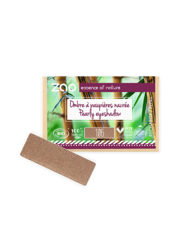 ZAO Organic - Перлени сенки за очи - пълнител
