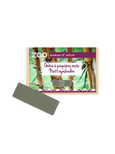 ZAO Organic - Матови сенки за очи - пълнител