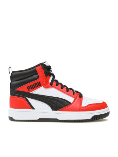 Puma Сникърси Rebound V6 Mid Jr 393831 03 Бял