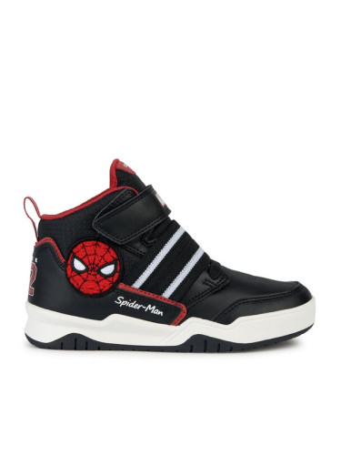 Geox Сникърси SPIDER-MAN J Perth Boy J367RD 05411 C0048 S Черен