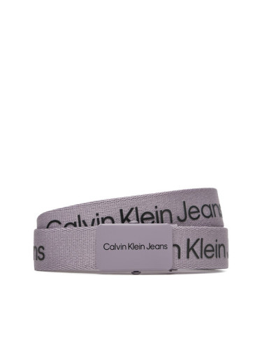 Calvin Klein Jeans Детски колан Canvas Logo Belt IU0IU00125 Виолетов