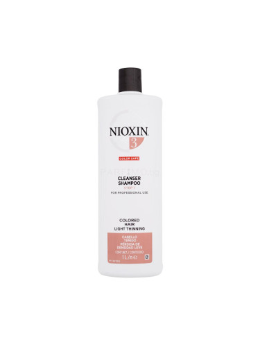 Nioxin System 3 Color Safe Cleanser Шампоан за жени 1000 ml