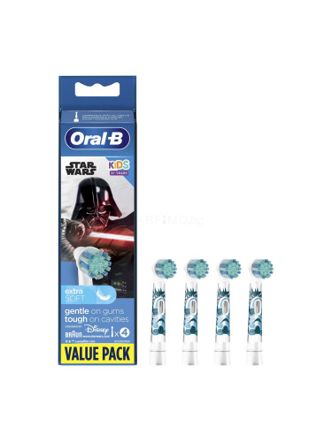 Oral-B Kids Brush Heads Star Wars Сменяема глава за деца Комплект