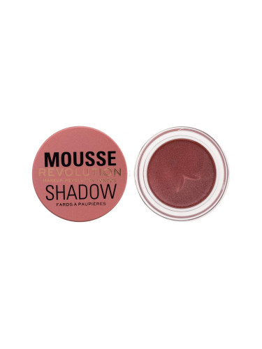 Makeup Revolution London Mousse Shadow Сенки за очи за жени 4 гр Нюанс Amber Bronze