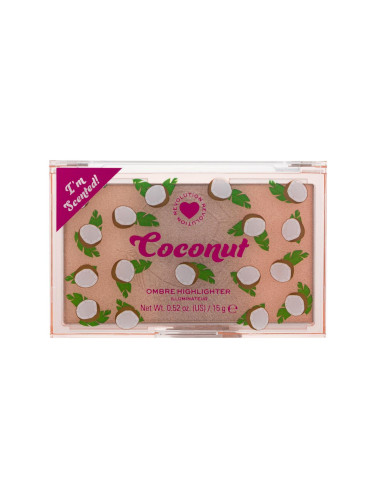 I Heart Revolution Coconut Ombre Highlighter Хайлайтър за жени 15 g