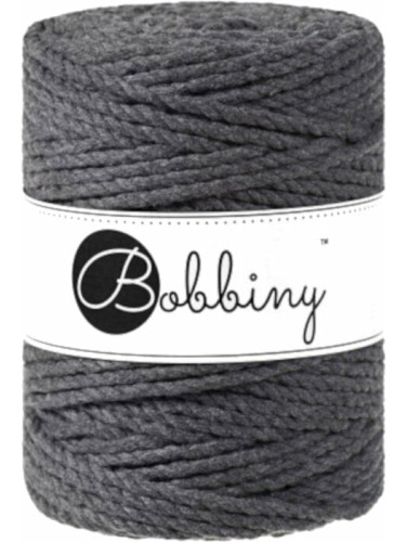 Bobbiny 3PLY Macrame Rope 5 mm 100 m Charcoal юта