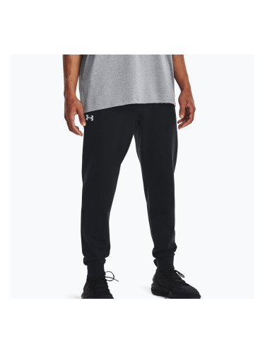 Мъжки тренировъчни панталони Under Armour Rival Fleece Joggers black/white