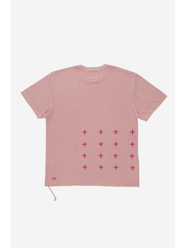 Памучна тениска KSUBI в розово с принт